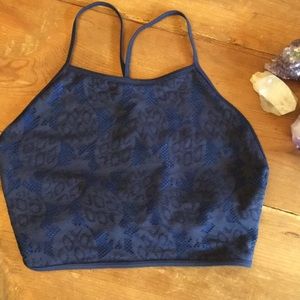 Aerie halter tie back bikini top XXL